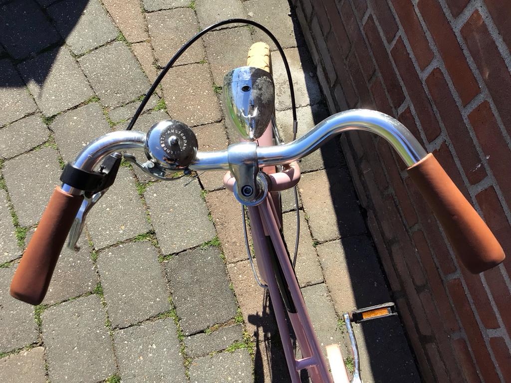 Roze Veloretti meisjesfiets, Ophalen, Gebruikt, 20 inch