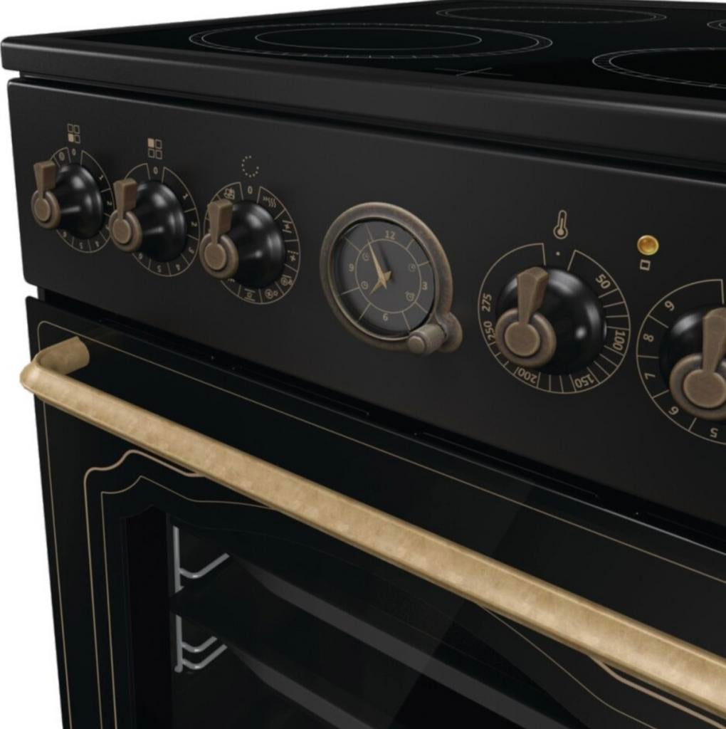 Vintage inductie fornhuis NIEUW !, Witgoed en Apparatuur, Fornuizen, 60 cm of meer, Nieuw, Inductie, Vrijstaand