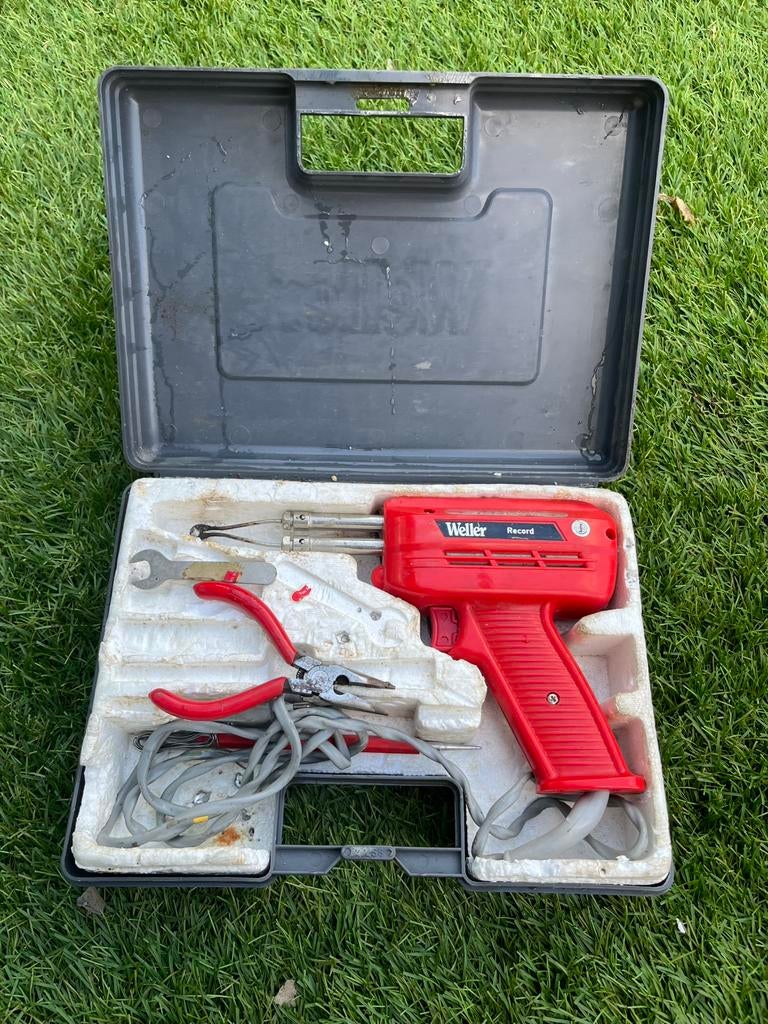 Weller soldeerset, Ophalen, Gebruikt