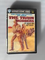 VHS Ex-rental: The Train Robbers, John Wayne, Alle leeftijden, Ophalen of Verzenden, Gebruikt, Actie en Avontuur