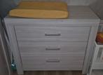 Ledikant en commode- Zo goed als nieuw, Ophalen, 50 tot 70 cm, 90 tot 105 cm, 100 cm of meer