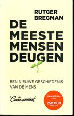 De meeste mensen deugen - Rutger Bregman, Boeken, Ophalen of Verzenden, Zo goed als nieuw, Rutger Bregman