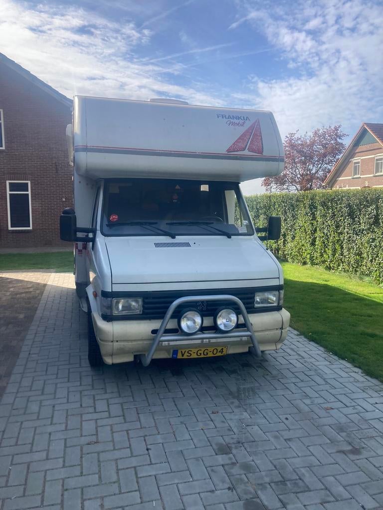 Te koop grote 6 persoons camper Ducato 2.8.., Caravans en Kamperen, Afzuigkap, Alkoof, Fiat, Achteruitrijcamera