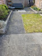 Partij natuursteentegels en muurblokken gratis af te halen!, Tuin en Terras, Ophalen, Gebruikt, Terrastegels, Natuursteen