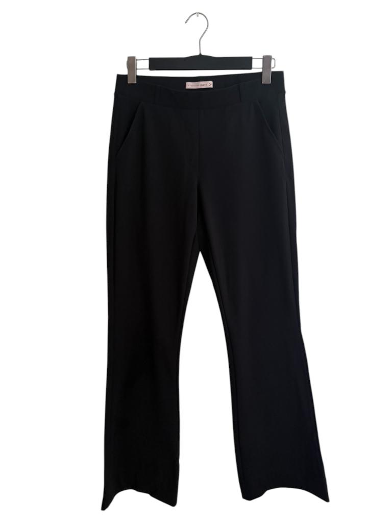 Studio Anneloes broek M (Flair), Kleding | Dames, Broeken en Pantalons, Zo goed als nieuw, Maat 38/40 (M), Zwart, Lang, Verzenden
