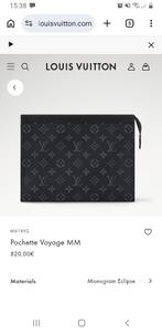 Mooi heren tas louis vuitton, Ophalen, Nieuw, Louis Vuitton