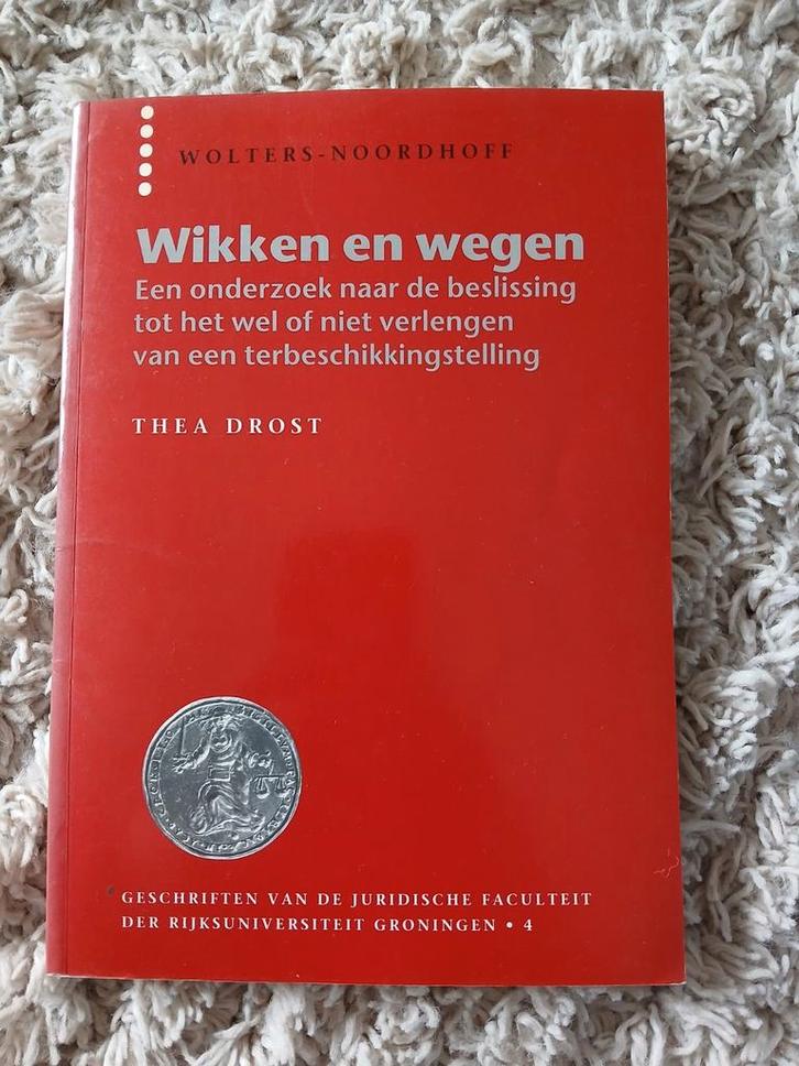 Wikken en wegen - Thea Drost (Zo goed als nieuw), Boeken, Studieboeken en Cursussen, Zo goed als nieuw, WO, Gamma, Ophalen of Verzenden
