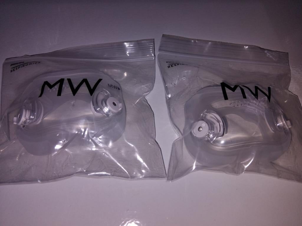 2 stuks nieuwe Philips dreamwear full face maskerkussen, Diversen, Verpleegmiddelen, Ophalen of Verzenden, Nieuw
