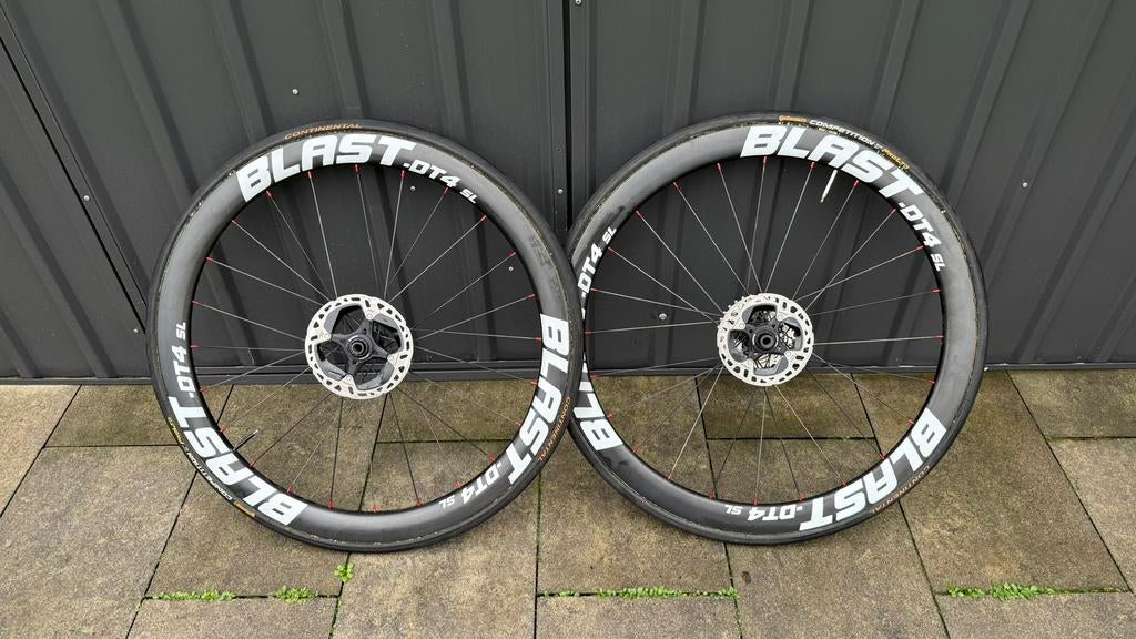 Carbon wielset wielrennen, Fietsen en Brommers, Fietsonderdelen, Wiel, Ophalen of Verzenden, Zo goed als nieuw, Racefiets