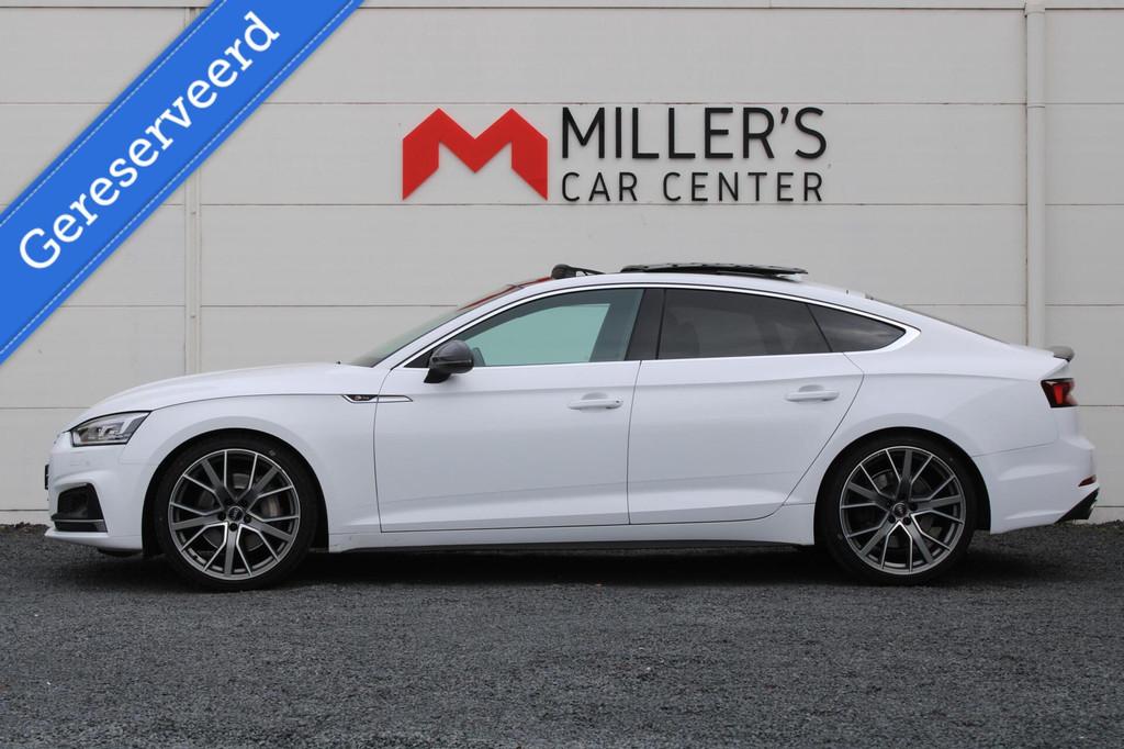 Audi A5 Sportback 45 TFSI quattro BOMVOL PANORAMA HUD 245 PK, Auto's, Automaat, 15 km/l, Gebruikt, 4 cilinders