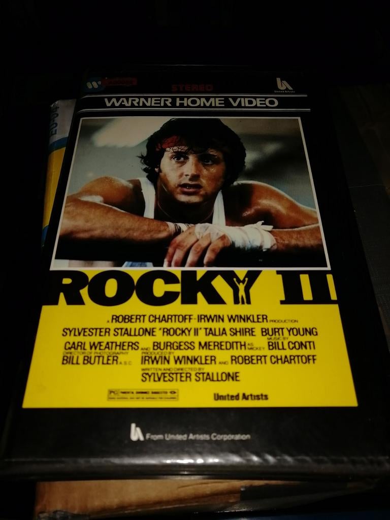 VHS ex-rental - Rocky II, Cd's en Dvd's, VHS | Film, Vanaf 16 jaar, Ophalen of Verzenden, Gebruikt, Horror