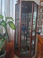 Hoek vitrinekast met verlichting, Ophalen, 25 tot 50 cm, 50 tot 100 cm, 150 tot 200 cm