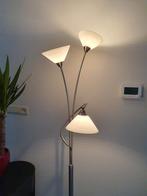 vloerlamp met snoerdimmer, Huis en Inrichting, Lampen | Vloerlampen, Ophalen, Zo goed als nieuw, Glas, 150 tot 200 cm