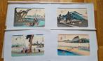 Japanse prenten Ando Hiroshige 2e helft 20e eeuw, Ophalen of Verzenden