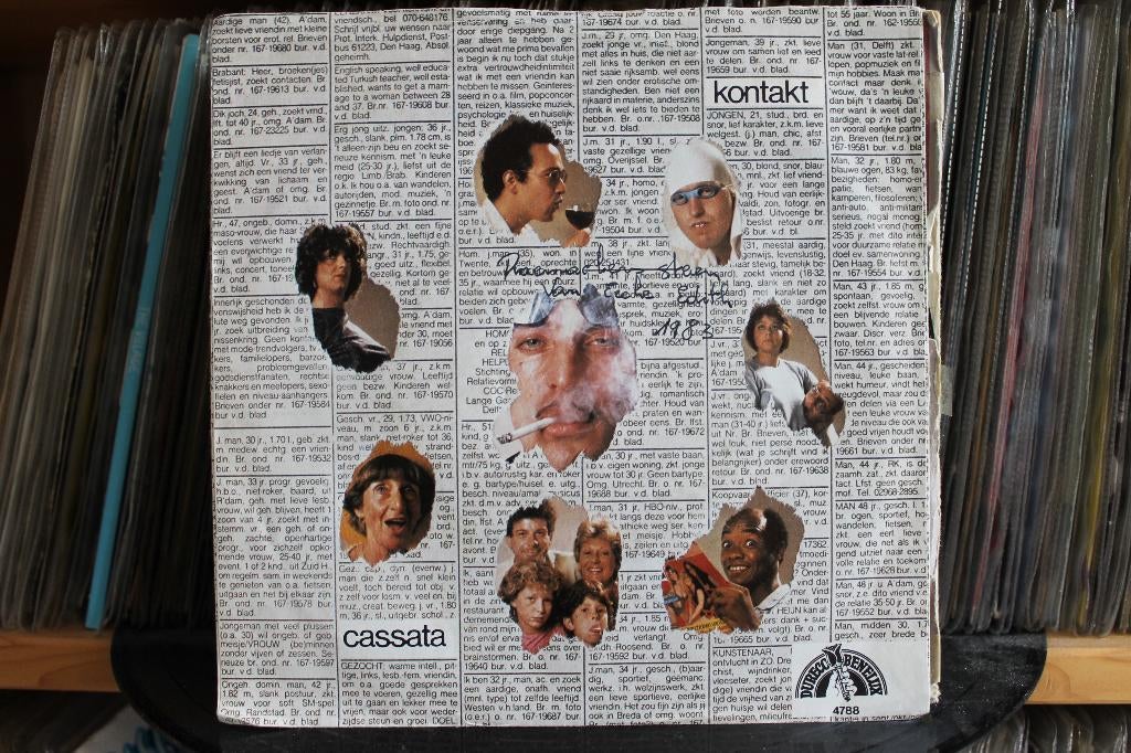 7" Single Cassata - Kontakt + The Danceble Version, Gebruikt, 7 inch, Single, Ophalen of Verzenden