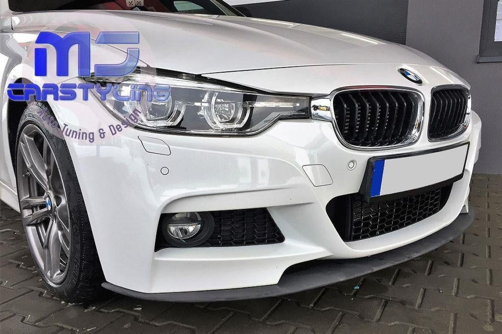 BMW F30/ F31 M-Pakket – Voorbumper spoiler III, Auto diversen, Tuning en Styling, Ophalen of Verzenden, MJ-Carstyling, Info@mj-carstyling.net