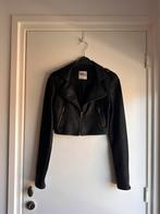 Object Collectors Item – Cropped Biker Jacket – Maat S, Kleding | Dames, Ophalen of Verzenden, Zo goed als nieuw, Maat 36 (S)