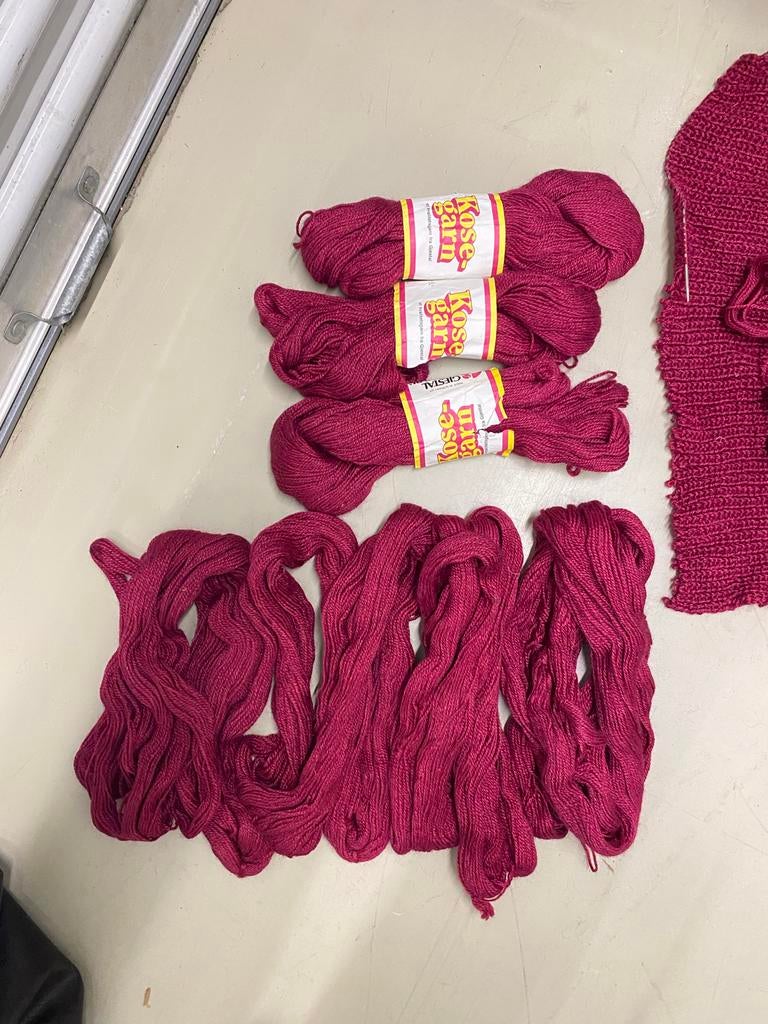 Kose garn wol, Ophalen of Verzenden, Gebruikt, Breien of Haken, Wol of Garen