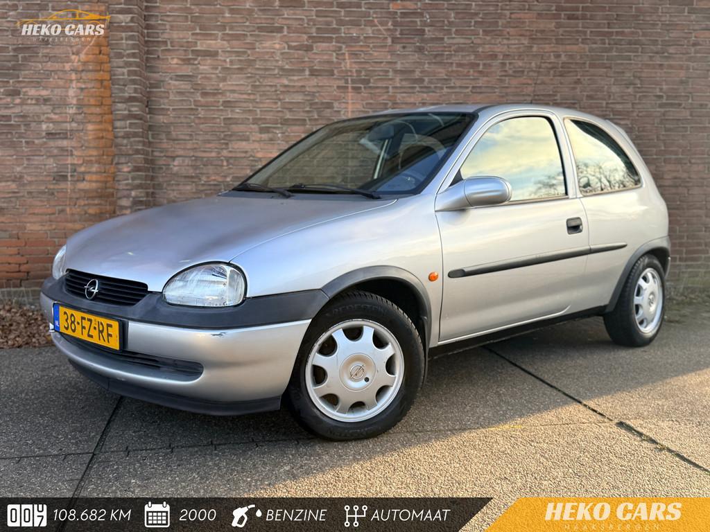 Opel Corsa 1.2i-16V Strada·Automaat·LEKKE KOPPAKKING, Auto's, Opel, 450 kg, Gebruikt, 31 €/maand, Metallic lak