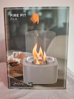 Tafelhaard Zila Grijs - Sfeervolle Bio Ethanol Haard - NIEUW, Ophalen of Verzenden, Nieuw, Vrijstaande haard, Gelhaard