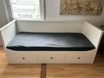 IKEA Hemnes bed met uitschuifbaar logeerbed, Huis en Inrichting, Eenpersoons, Wit, Ophalen of Verzenden, 80 cm