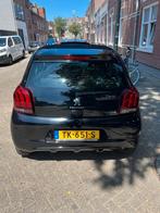 Peugeot 108 1.0 E-vti 72pk ETG 5D 2018 Zwart, Auto's, Peugeot, 4 stoelen, Zwart, Origineel Nederlands, 19 km/l