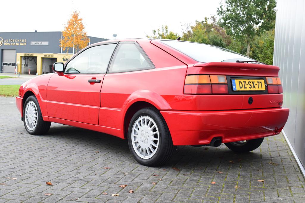 Volkswagen Corrado 1.8 G60 (bj 1992), Auto's, Oldtimers, Voorwielaandrijving, Stof, Zwart, 150 pk