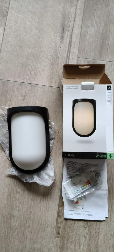 Lucide buitenlamp Lugo, Wandlamp, Nieuw, Ophalen of Verzenden, Netvoeding
