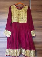 Afghaanse velours jurk met handgemaakt borduurwerk, maat L-X, Kleding | Dames, Jurken, Ophalen of Verzenden, Nieuw, Maat 42/44 (L)