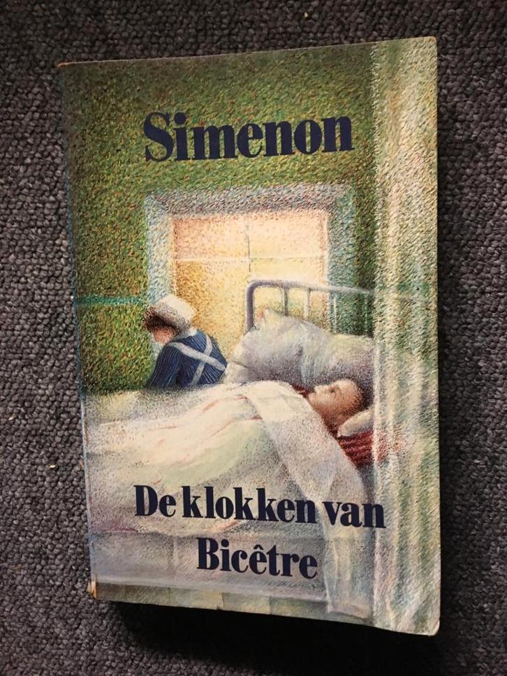 De Klokken van Bicetre ; door Georges Simenon, Boeken, Detectives, Gelezen, Ophalen of Verzenden