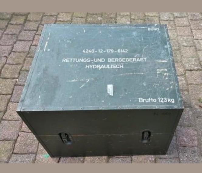 Grote leger kist, Ophalen, Landmacht, Duitsland, Kist of Geocache