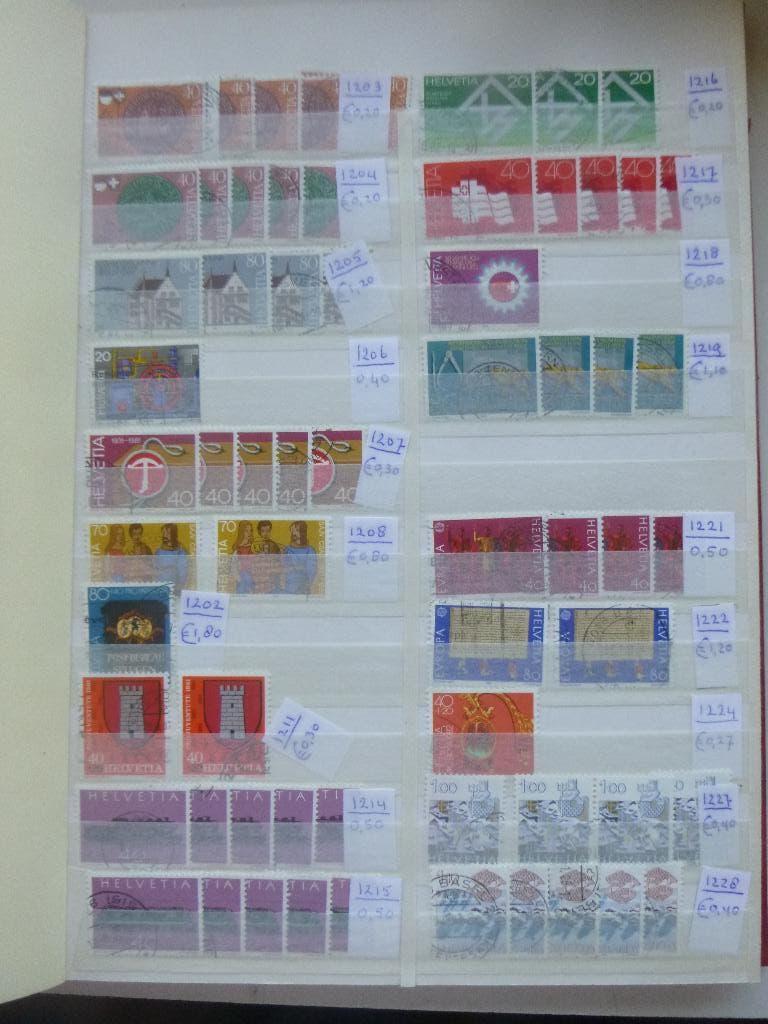 stockboek Zwitserland, Postzegels en Munten, Postzegels | Volle albums en Verzamelingen, Ophalen of Verzenden, Buitenland