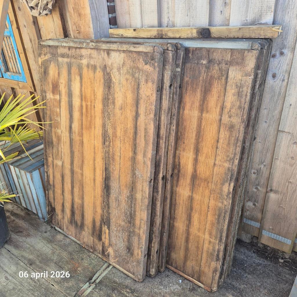 Twee Steenschotten, Ophalen, Gebruikt, Hout