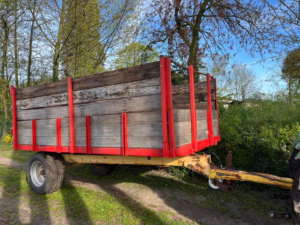 Kipper kiepkar kiepwagen hs 360 schudder veldspuit ploeg har, Ophalen, Transport