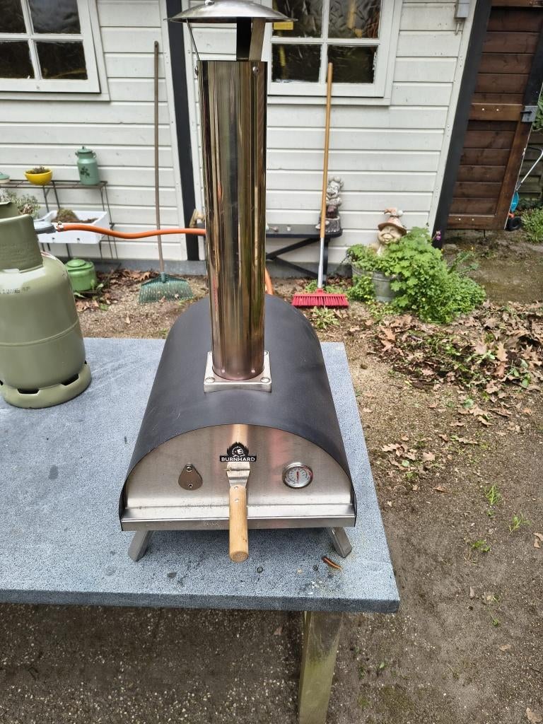 Burnhard Nero Pizza oven met gas module, Ophalen, Zo goed als nieuw, Burnhard