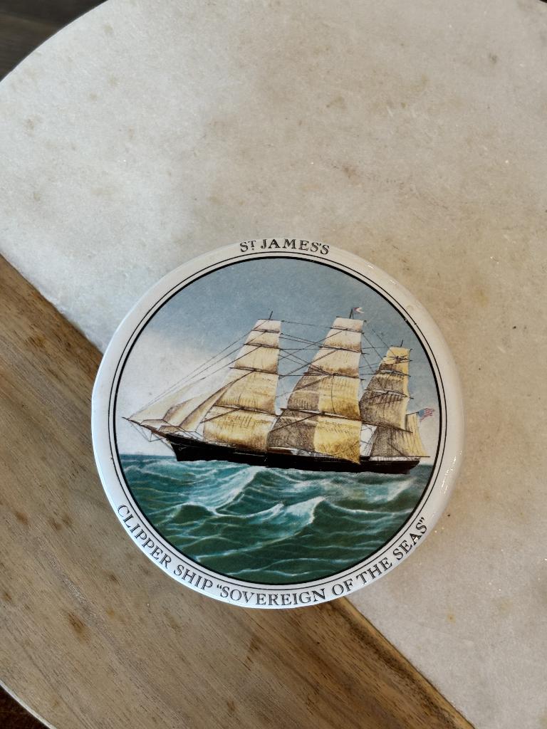 Vintage Opbergdoosje St James Schip Boot, Ophalen of Verzenden