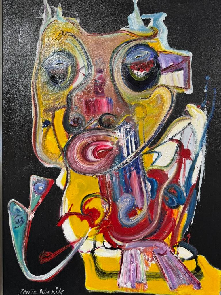 Jan te Wierik Unieke Olieverf schilderijen, Spoed Verkoop !, Ophalen of Verzenden