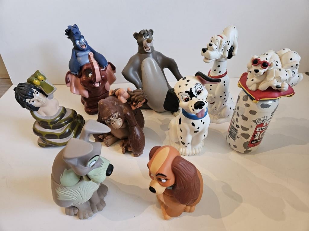 Disney badschuimen, Ophalen of Verzenden, Leeuwenkoning of Jungle Boek, Beeldje of Figuurtje