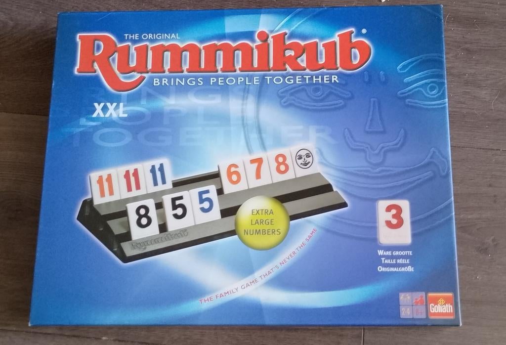 Spel rummikub xxl, Verzenden, Zo goed als nieuw