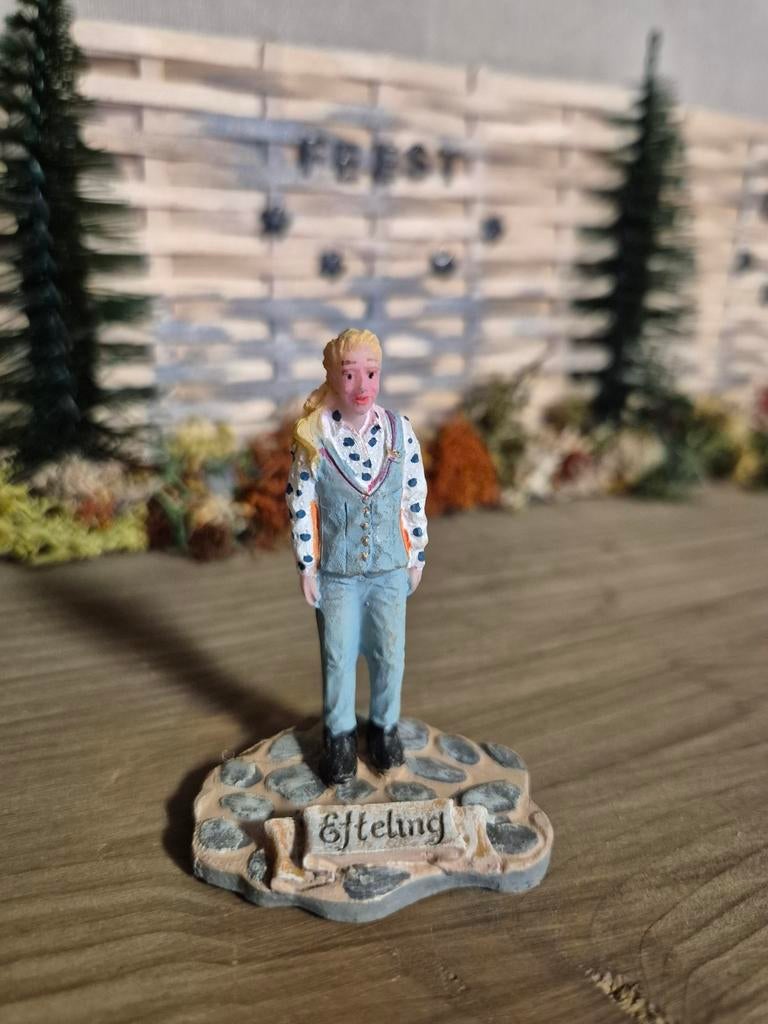 Luville efteling park opzichster kerstdorp kersthuisjes, Ophalen of Verzenden, Zo goed als nieuw