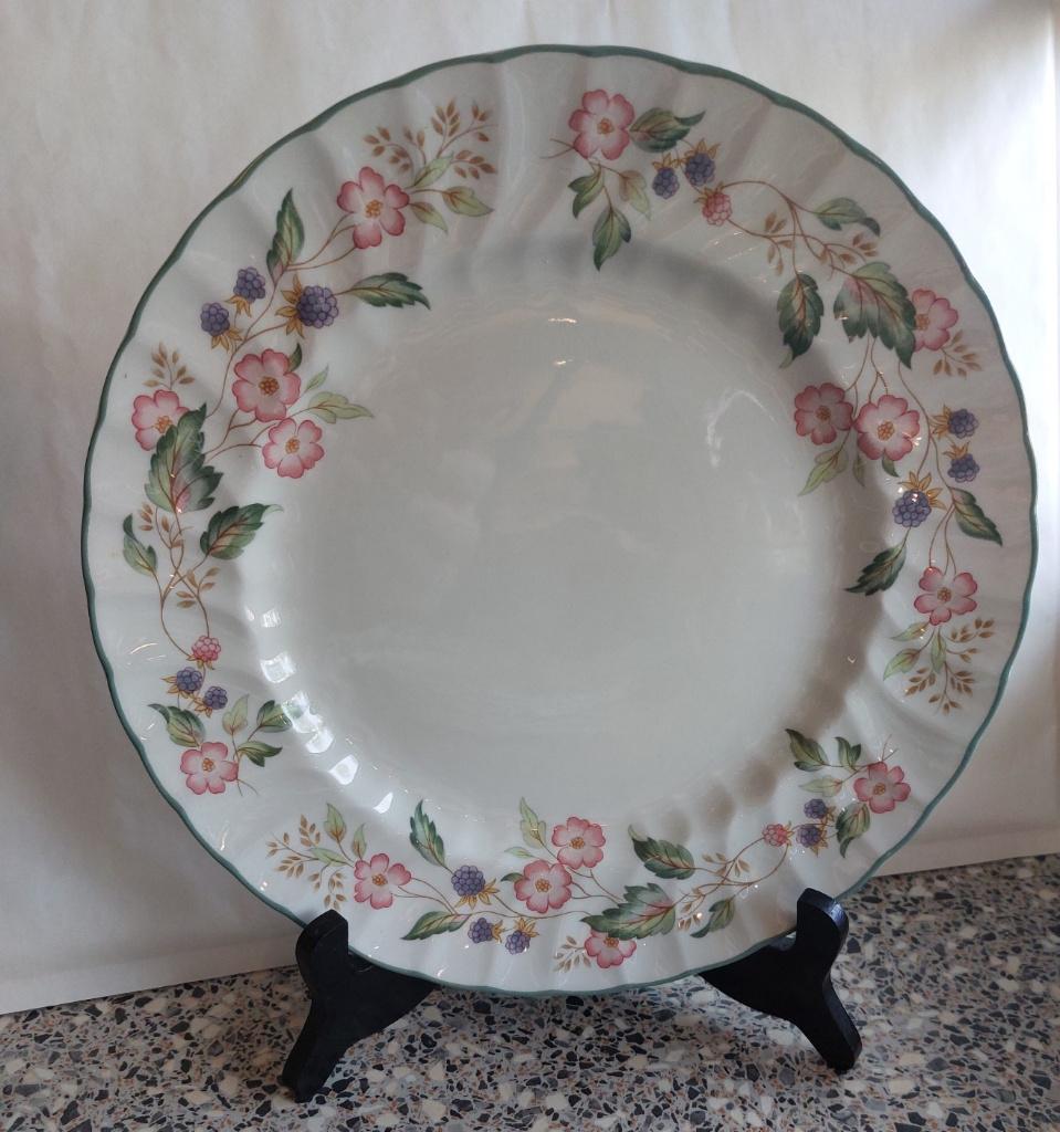6 borden plat groot Wood & Sons Victorian Rose 27 cm, Huis en Inrichting, Keuken | Servies, Ophalen of Verzenden, Zo goed als nieuw