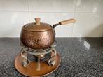 Koperen Fonduestel, Ophalen, Brander, Fonduepan