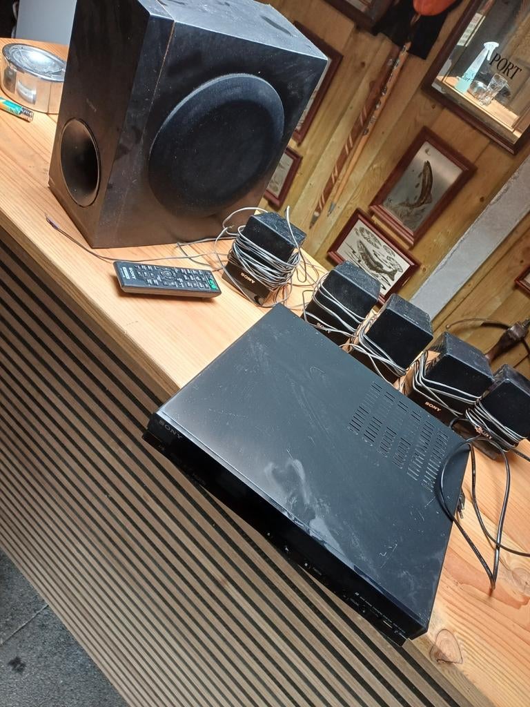 Sony DAV-TZ140 Home Cinema Set met DVD-speler en 5.1 geluid, Audio, Tv en Foto, Home Cinema-sets, Gebruikt, Ophalen of Verzenden