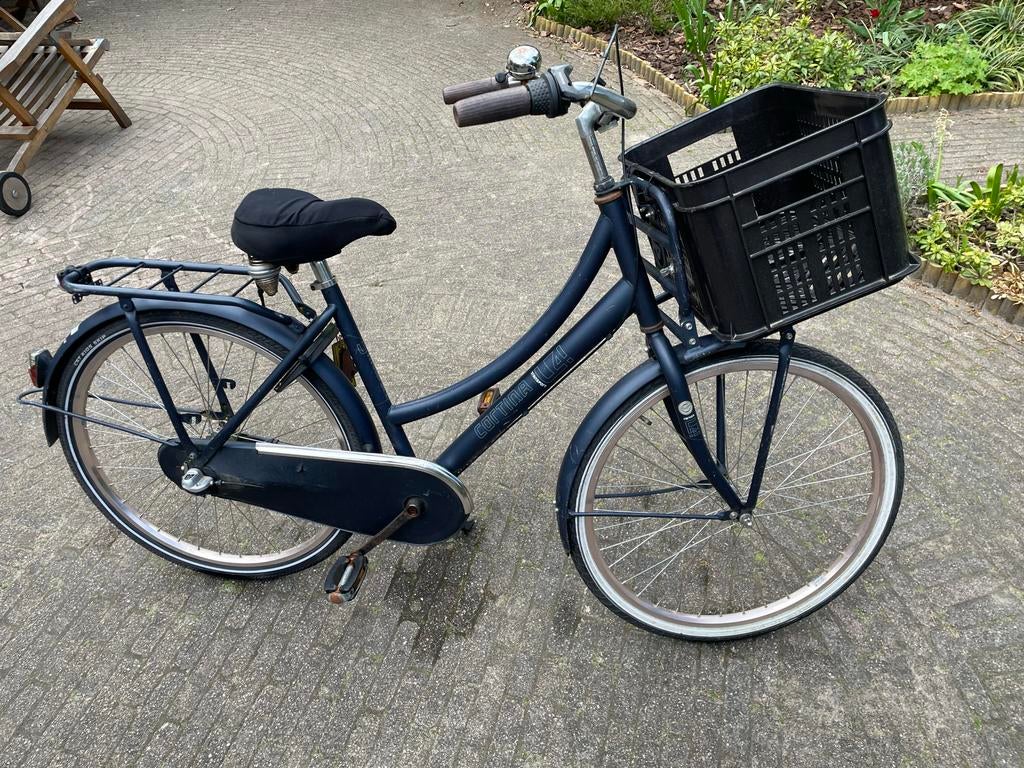 Cortina U4 meisjes transportfiets 3 versnellingen, Ophalen, Gebruikt, 26 inch of meer, Versnellingen