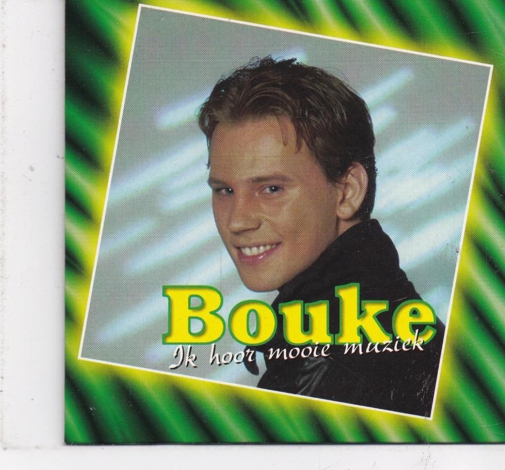 Bouke - Ik Hoor Mooie Muziek  Originele CD Single Nieuw., 1 single, Ophalen of Verzenden, Nieuw in verpakking, Pop