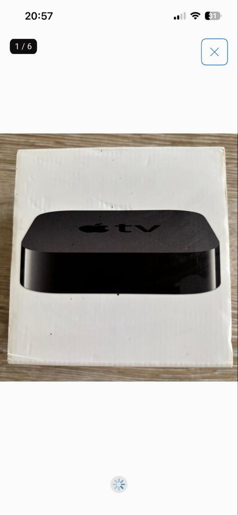 Apple TV 3e generatie - Nieuw in doos, Ophalen of Verzenden, Nieuw, HDMI, Zonder harde schijf