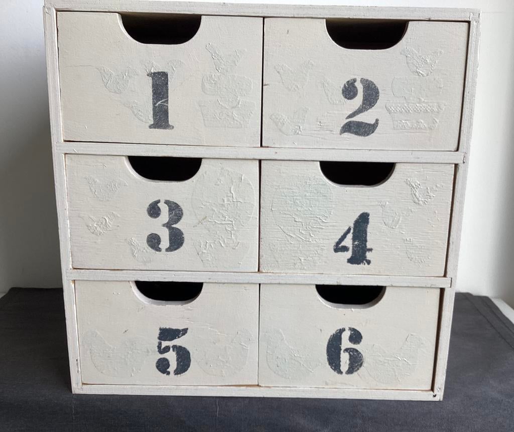 IKEA Ladenkastje MOPPE, Ophalen, Minder dan 50 cm, Gebruikt, 5 laden of meer