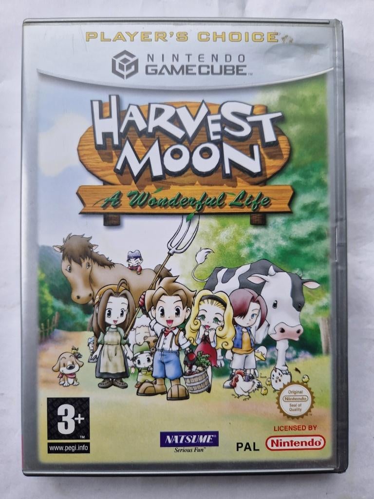 HARVEST MOON a wonderful life, Spelcomputers en Games, Games | Nintendo GameCube, Gebruikt, 1 speler, Ophalen of Verzenden, Vanaf 3 jaar