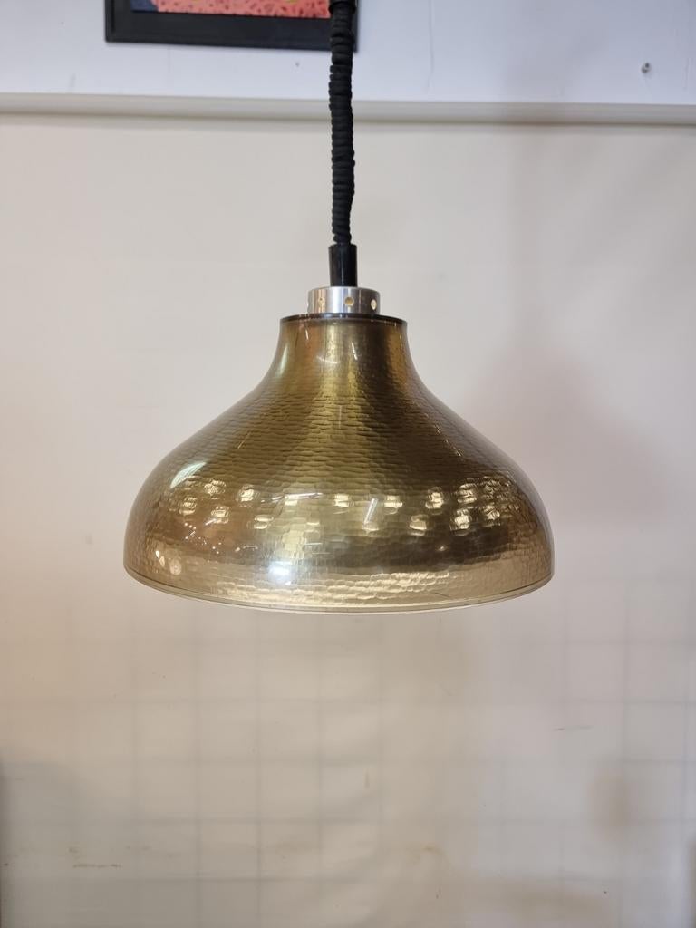 Hanglamp space age jaren 70, Kunststof, Gebruikt, ,, Ophalen of Verzenden