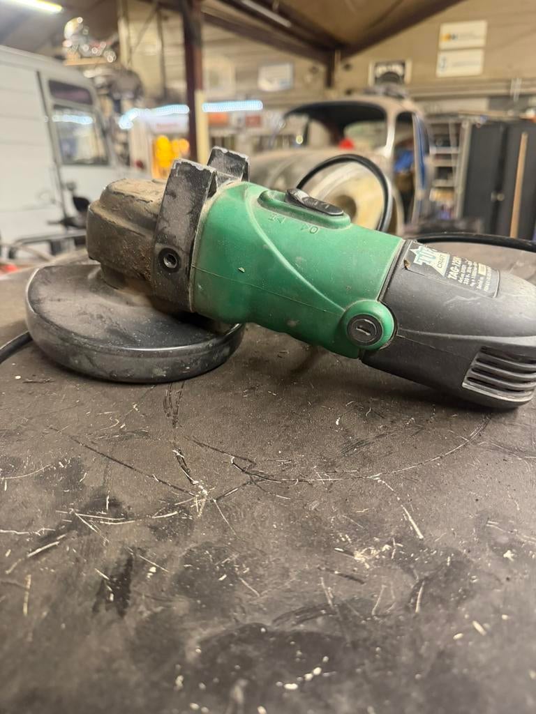 Slijptol topcraft, Doe-het-zelf en Verbouw, Ophalen of Verzenden, Zo goed als nieuw, Minder dan 700 watt, Haakse handslijpmachine